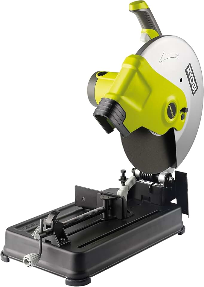 jardinite - tronçonneuse à métaux 355mm 2300W, lame, étau, ECO2335HG