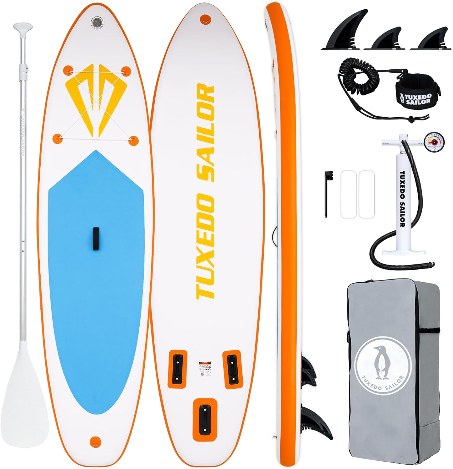 jardinite - Paddle Gonflable Adulte - Stand Up - accessoires complets, stabilité, design premium