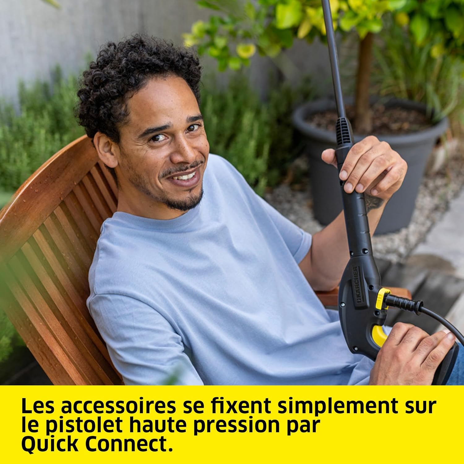 jardinite - nettoyeur K 2 Premium - 4,2 kg, 110 bar, 360 l/h, accessoires