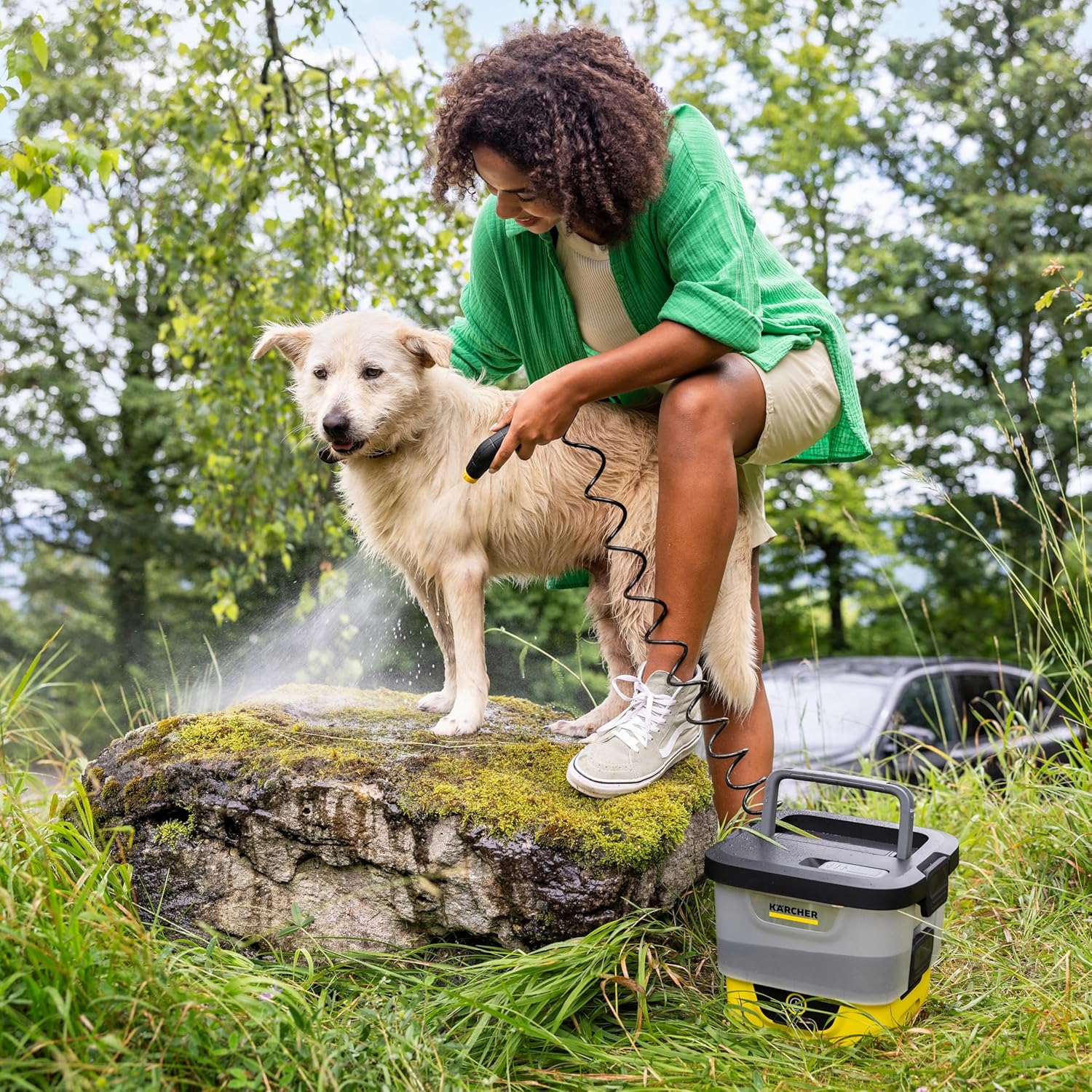 jardinite - Nettoyeur Mobile OC 4 - 3,1 kg, 8L, batterie Li-Ion, 2L/min