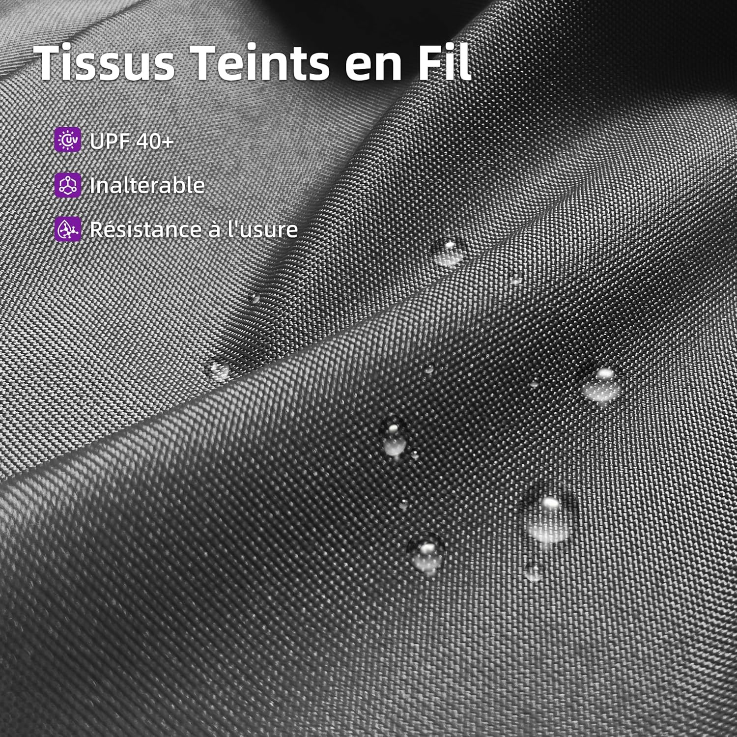 jardinite - pergola aluminium série 4x3m rideau toit coulissant gris