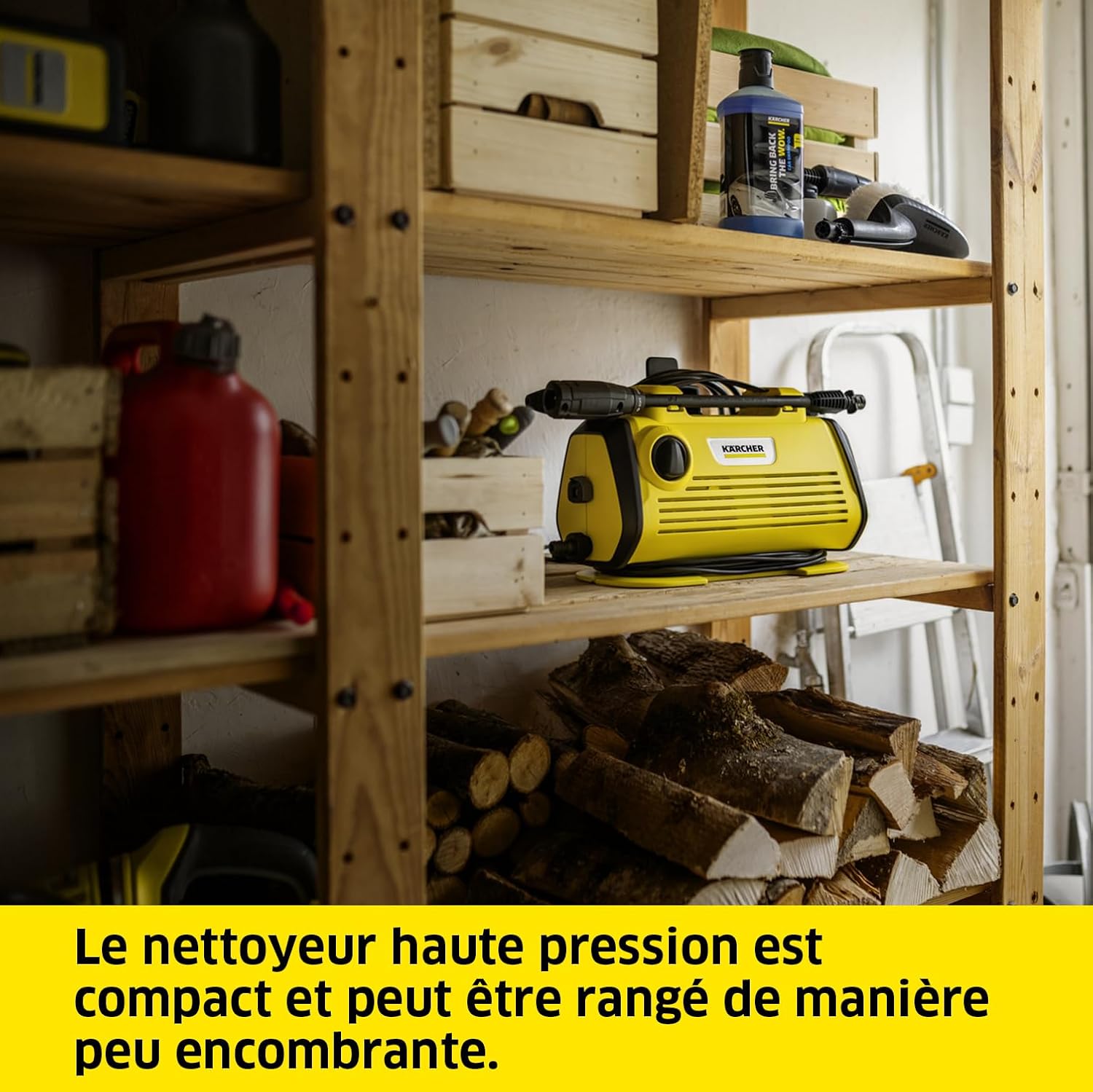 jardinite - K 3 Horizontal Plus - 3,6kg - 120 bar, 380l/h, filtre, pistolet
