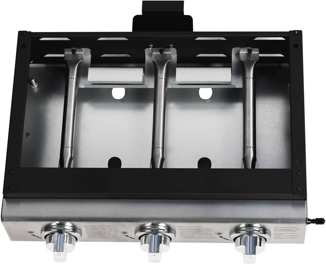 Plancha - Presto 3 brûleurs - 7,5kW - 60x40cm - Gris