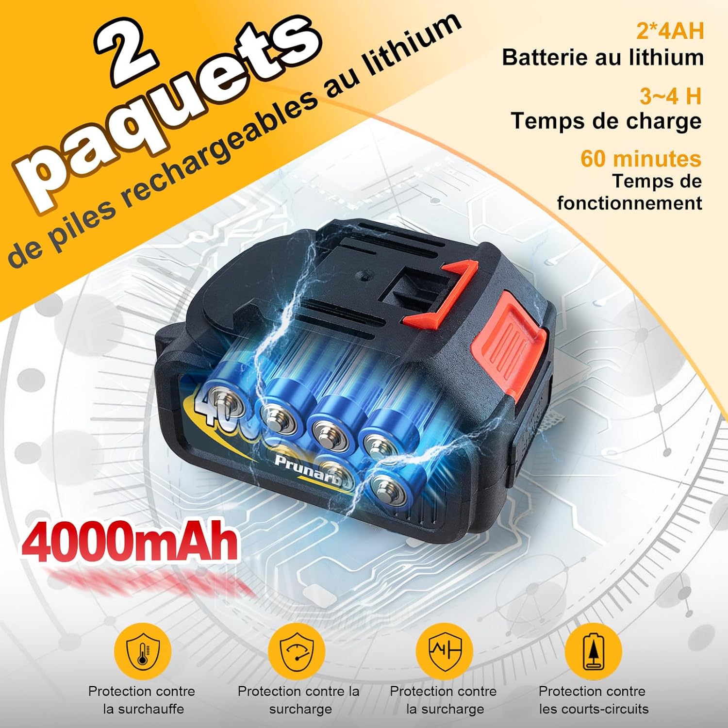Mini tronçonneuse sur perche - 8