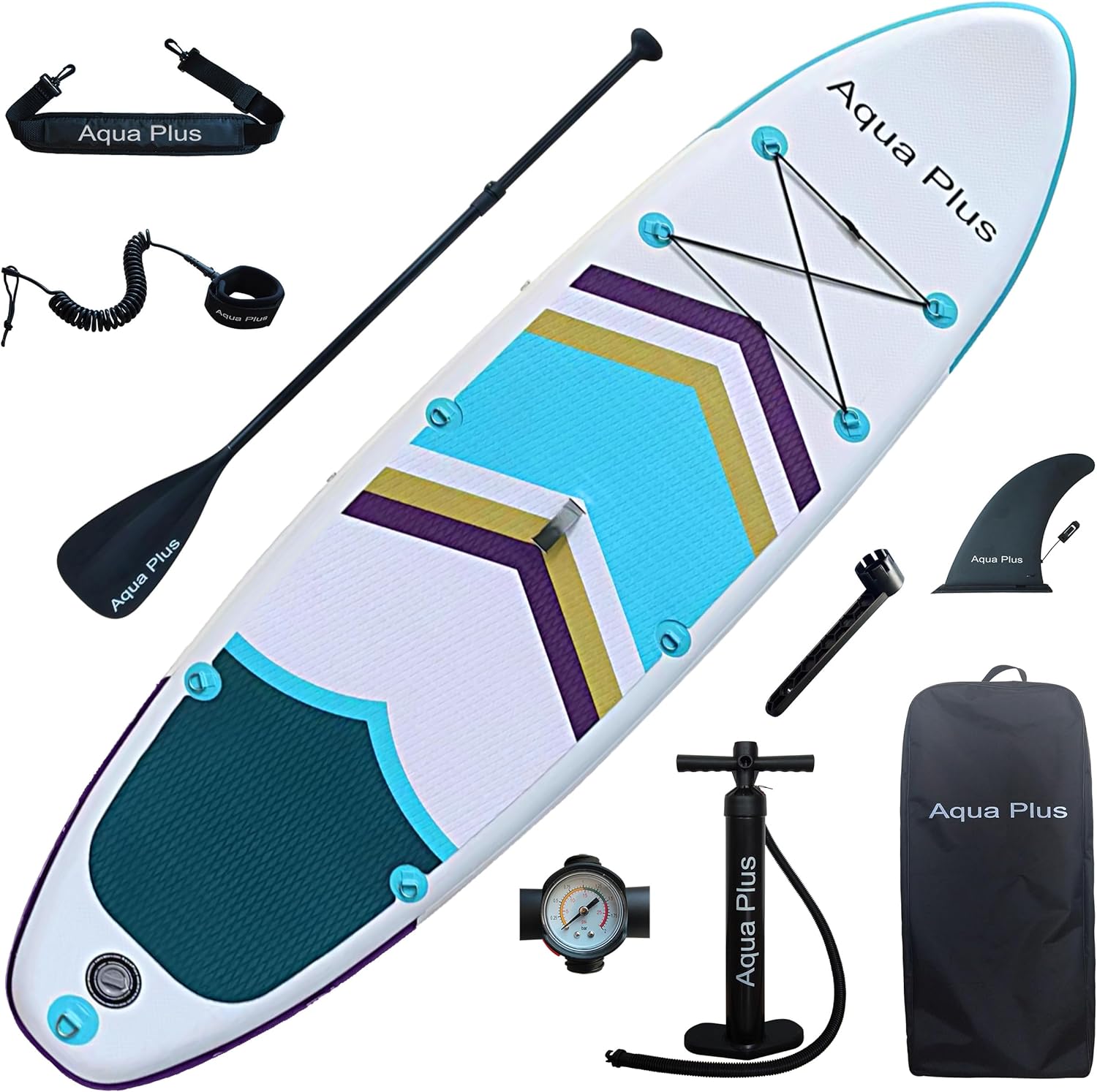 jardinite - planche SUP gonflable 15cm - pagaie, sac, pompe