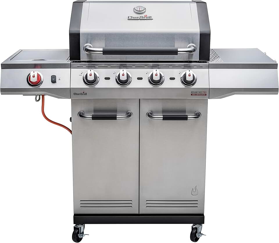 Char-Broil - Advantage PRO S 4 - 4 brûleurs, 900°C, TRU-Infrared, inox