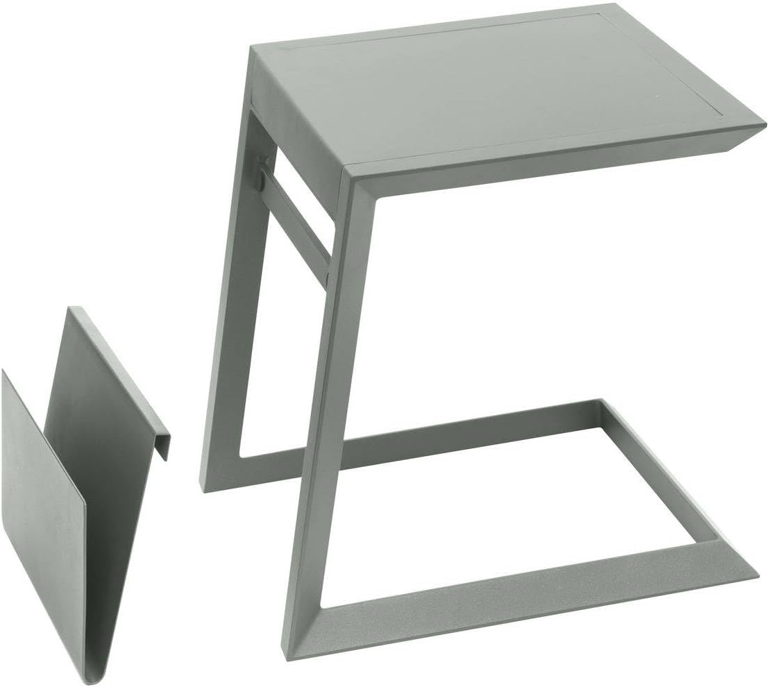 jardinite - Table d'appoint Allure - 55x45x55 cm - Vert Laurier