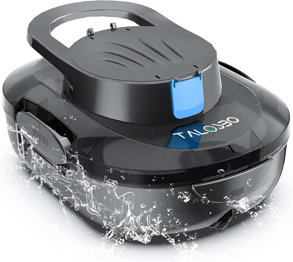 Robot piscine sans fil - S1PRO - compact, 120min autonomie, charge 2,5h, jusqu'à 100m², S1PRO