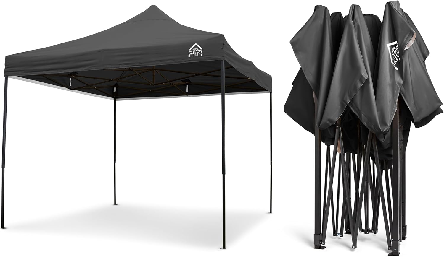jardinite - Tonnelle pliante série standard - 3x3m - robuste, étanche, accessoires inclus