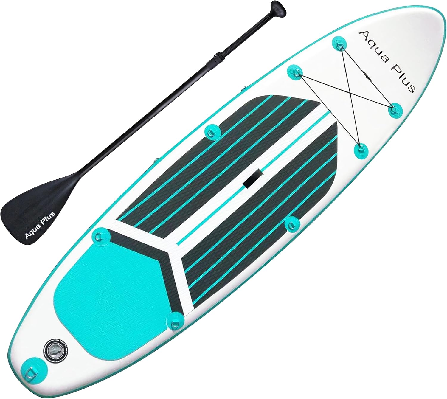 jardinite - SUP gonflable - 15 cm épaisseur - pagaie, pompe, sac, laisse