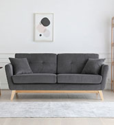 canapé 2 places, canapé 3 places, canapé scandinave, canapé nordique, salon de jardin design