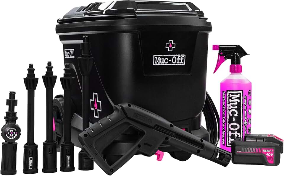 jardinite - Nettoyeur Haute Pression Starter Bundle - 20L - 4 lances, nettoyant Nano Tech