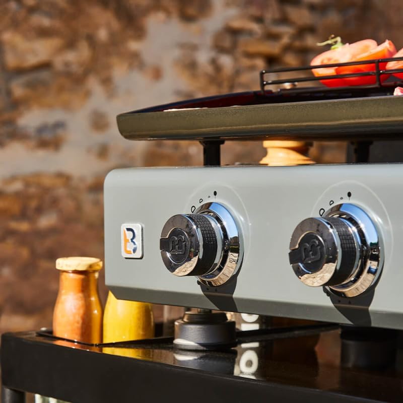 Favex - Silvia II G - plaque 52x34 cm - 2 feux gaz, 5,3 kW, 8 personnes