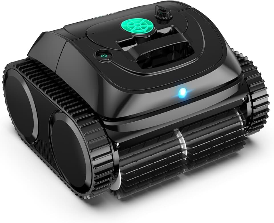 jardinite - C1-Plus Robot Piscine Sans Fil - Nettoyage 4-en-1, Paroi & Ligne d'eau, 160min/160m², Navigation Intelligente, A