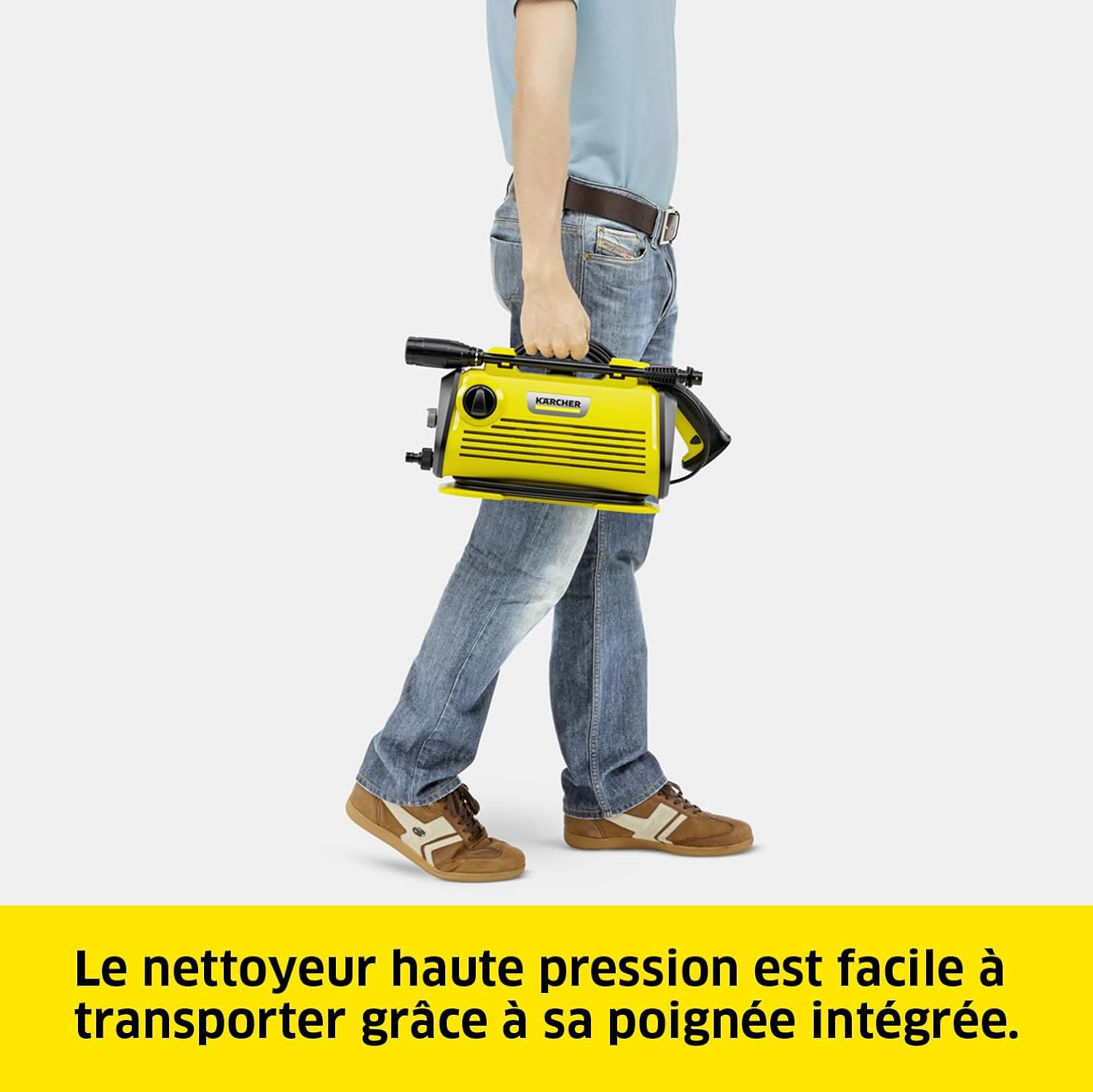 jardinite - K 3 Horizontal Plus - 3,6kg - 120 bar, 380l/h, filtre, pistolet
