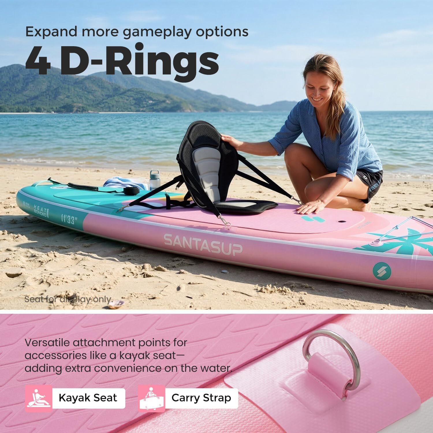Stand Up Paddle gonflable - 10'6