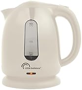 jardinite 8826 Happy Bouilloire, Bouilloire électrique, 1,7 L, Base 360°, Arrêt automatique,...