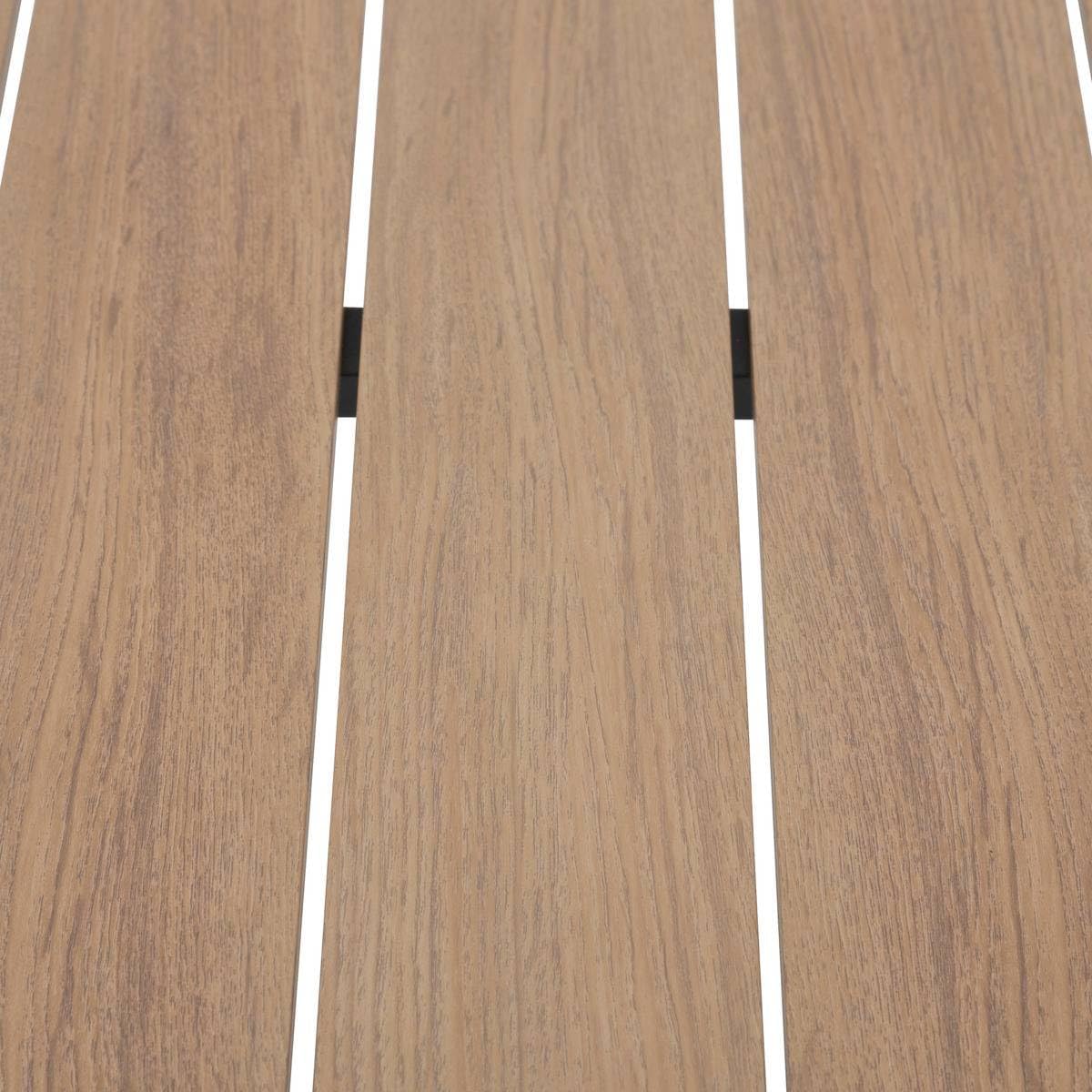 jardinite - Evasion 6 places - Effet bois honey, graphite - Aluminium