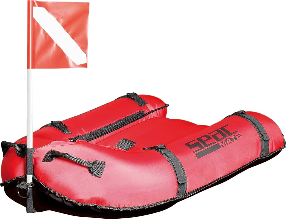 jardinite - Sea Mate - planche gonflable rouge - passerelle stable
