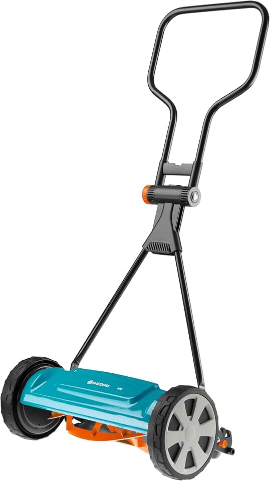 jardinite - 400 Classic - 40 cm - tondeuse hélicoïdale sans friction, 200 m², acier, 4018-20