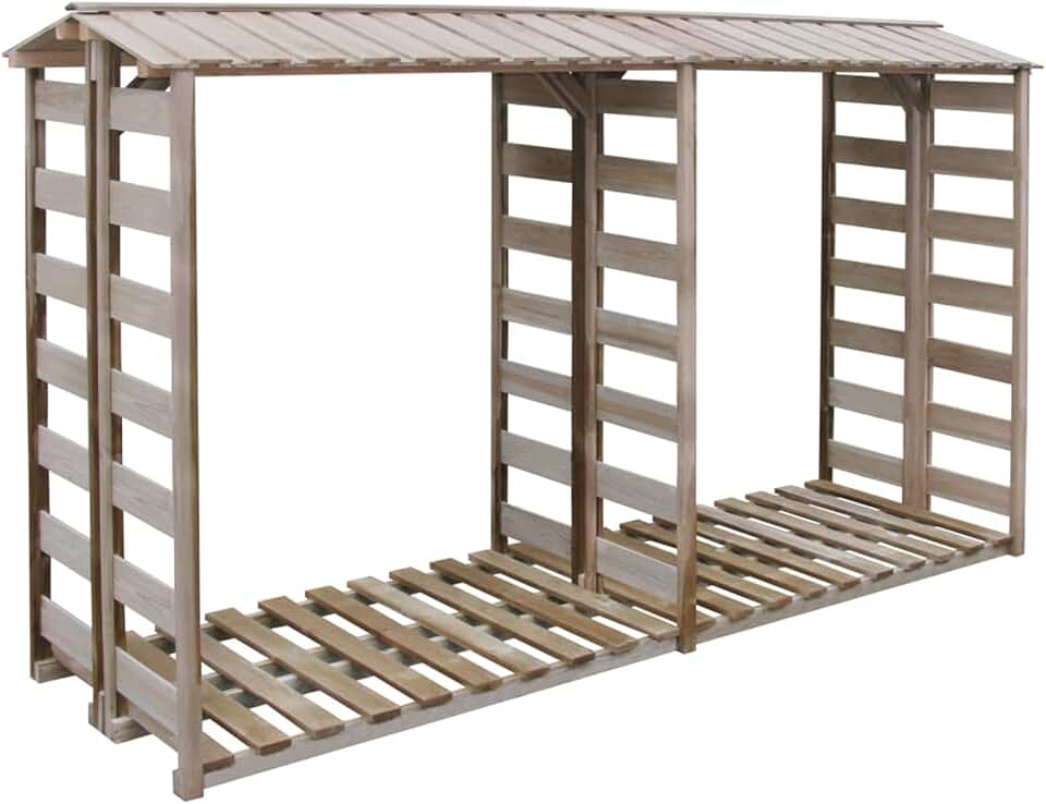 Abri de jardin - bois de pin imprégné - 300x90x176 cm - robuste