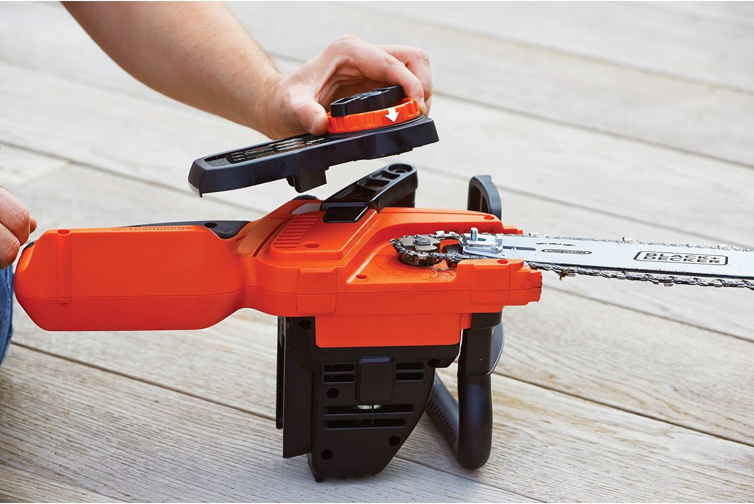 jardinite - Tronçonneuse 36V 30cm, batterie 2Ah, lubrification auto, tendeur sans outil - GKC3630L20-QW