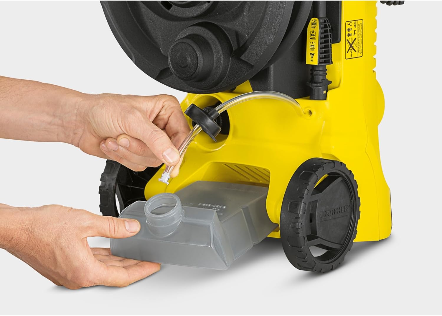 jardinite - K 3 Power Control - nettoyage haute pression - app intelligente - jaune/noir