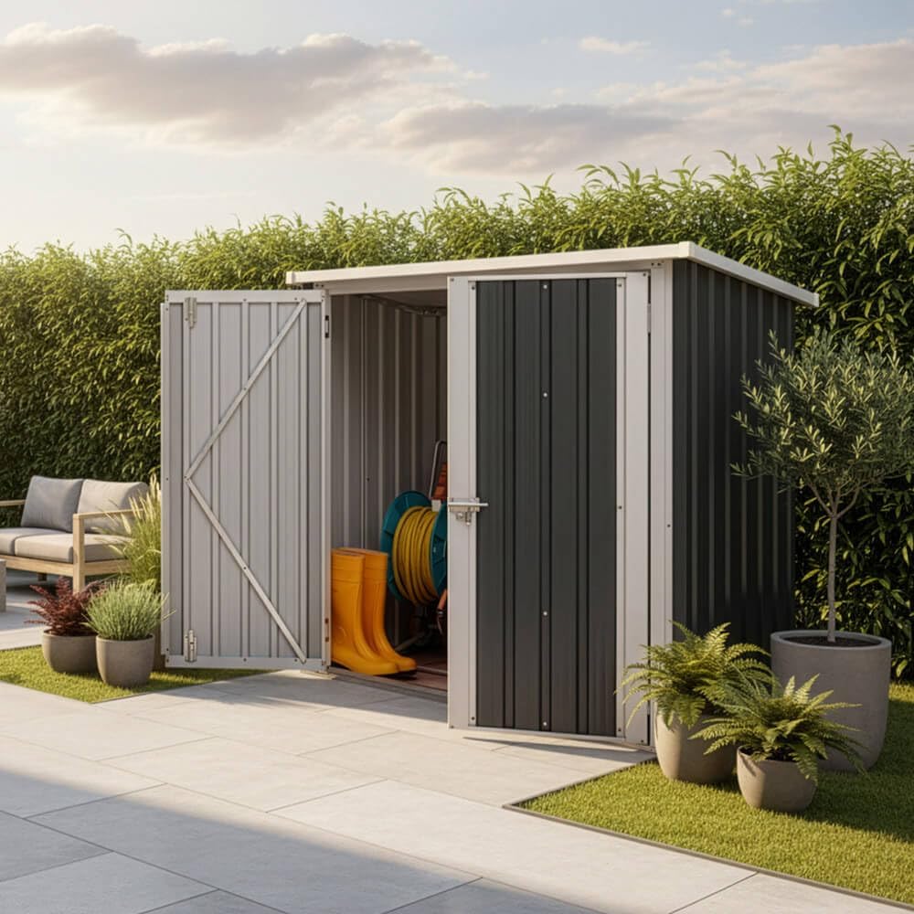 jardinite - Bohio XXS - 147x86x134 cm - Abri 1 m², base incluse