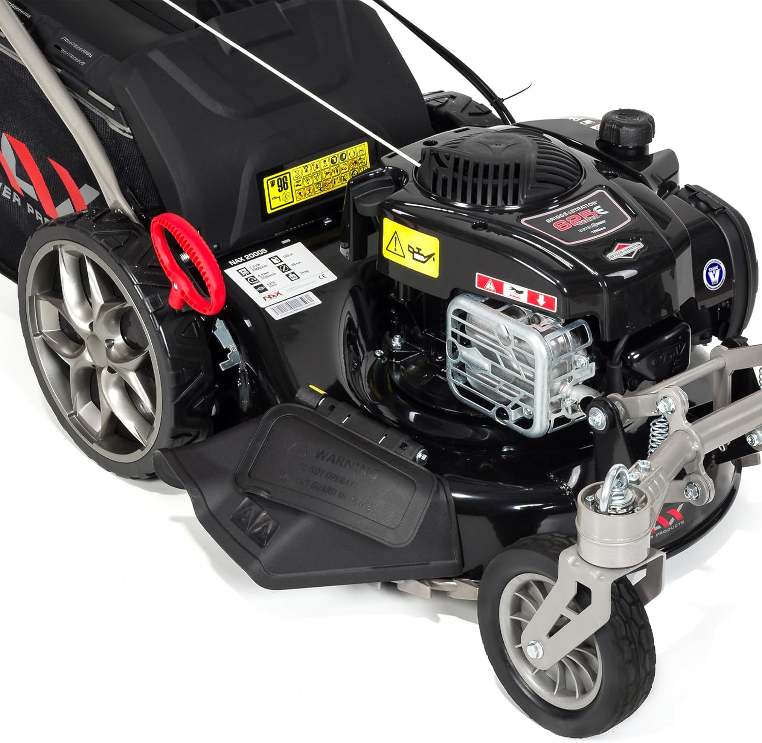 NAX - Power Products 2000S - 46 cm - moteur 150 cm3, 60L, roues pivotantes, 625EXi