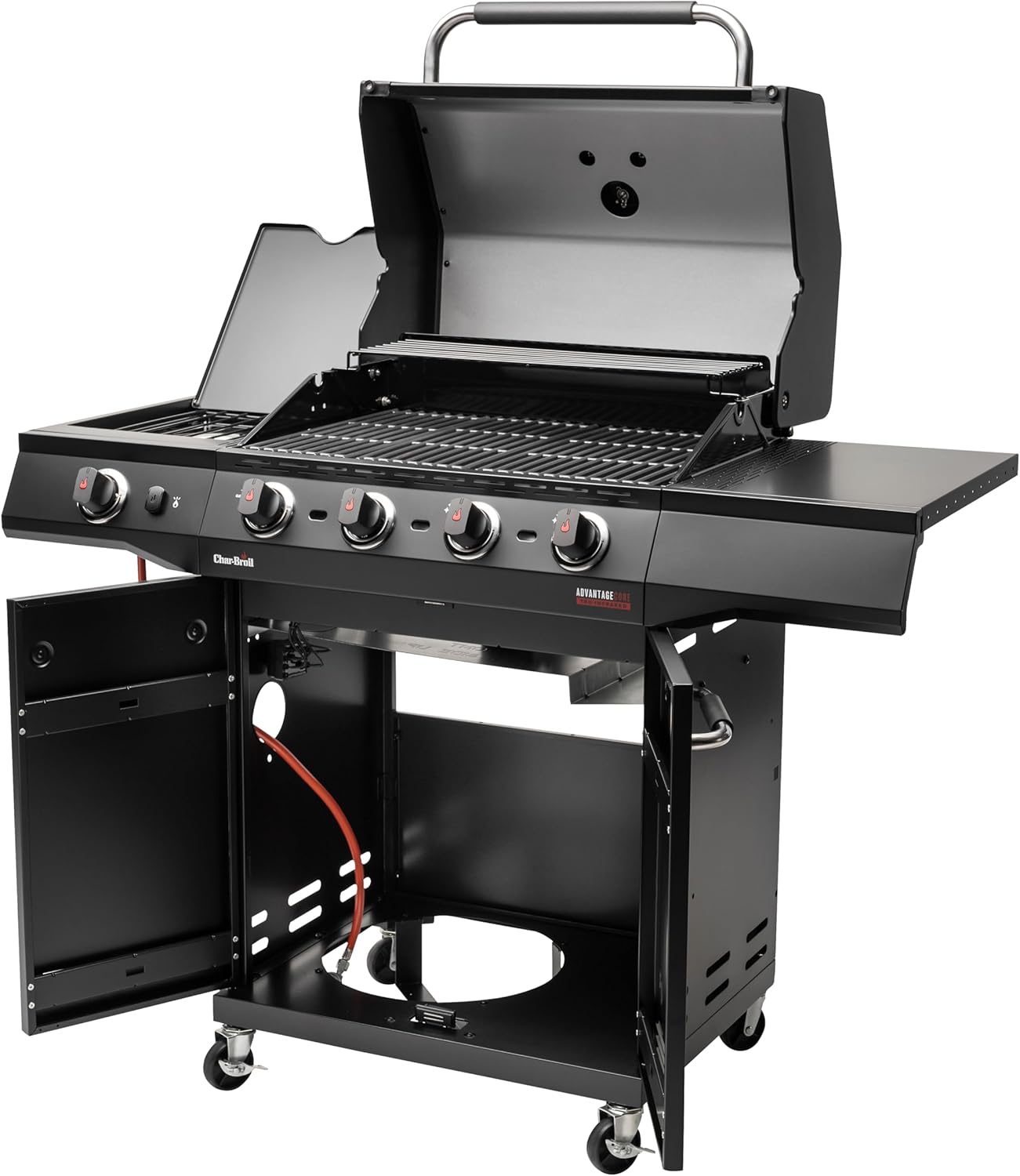 Char-Broil - Advantage CORE B - 4+1 brûleurs, TRU‑Infrared, brûleur latéral