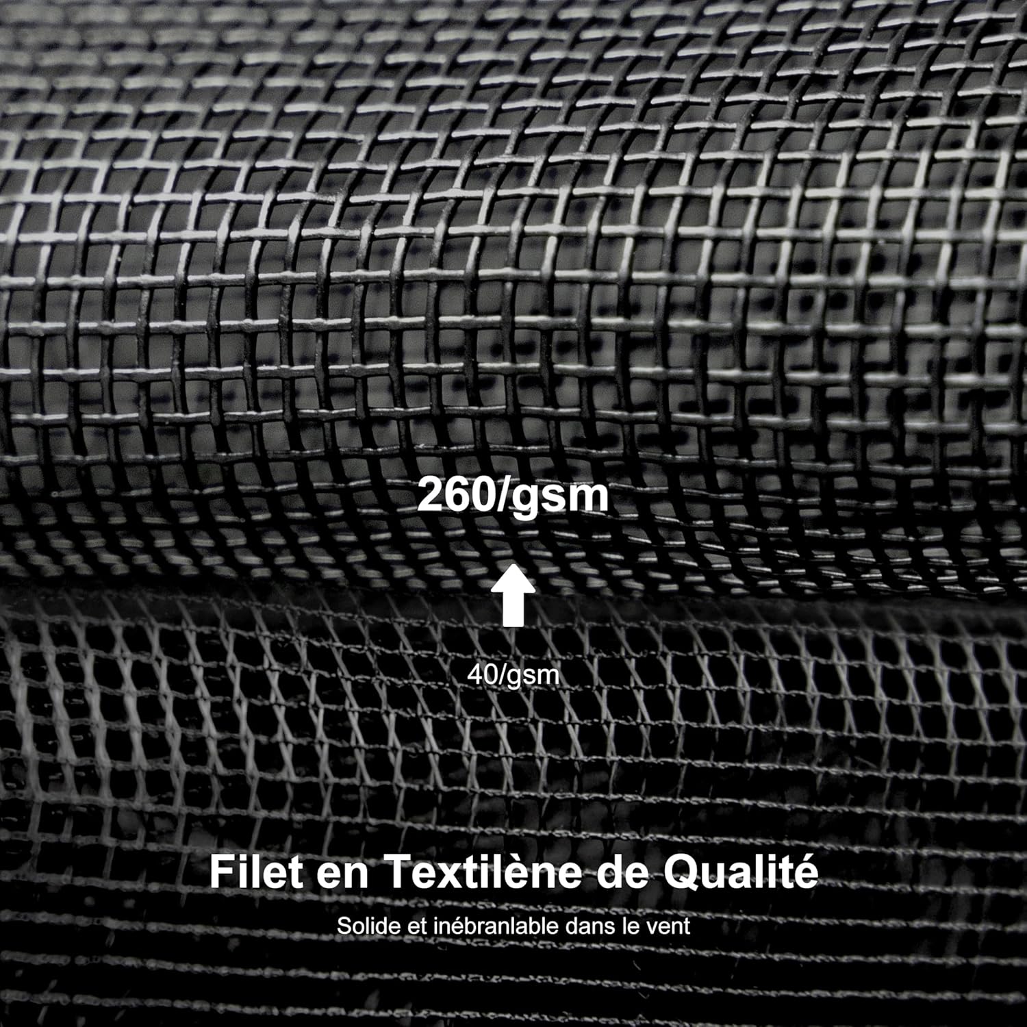 jardinite - tonnelle jardin 6x4m - alu, éclairage, gouttière, rideaux