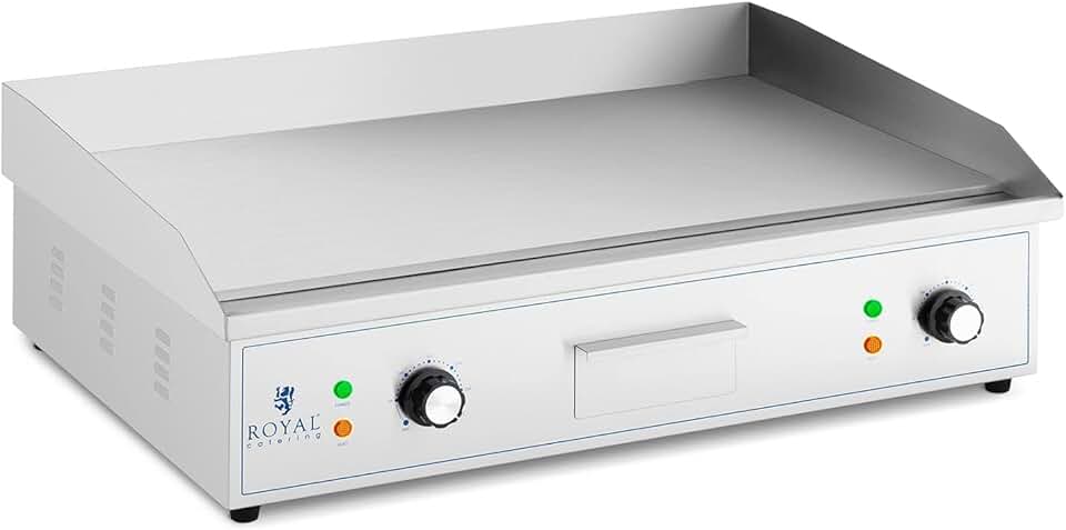 jardinite - plancha électrique pro, 727x420mm, 4400W, cuisson, 74242