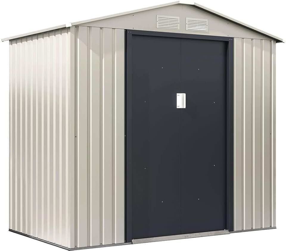 jardinite - Nebraska - abri métal 4,07 m² - double porte