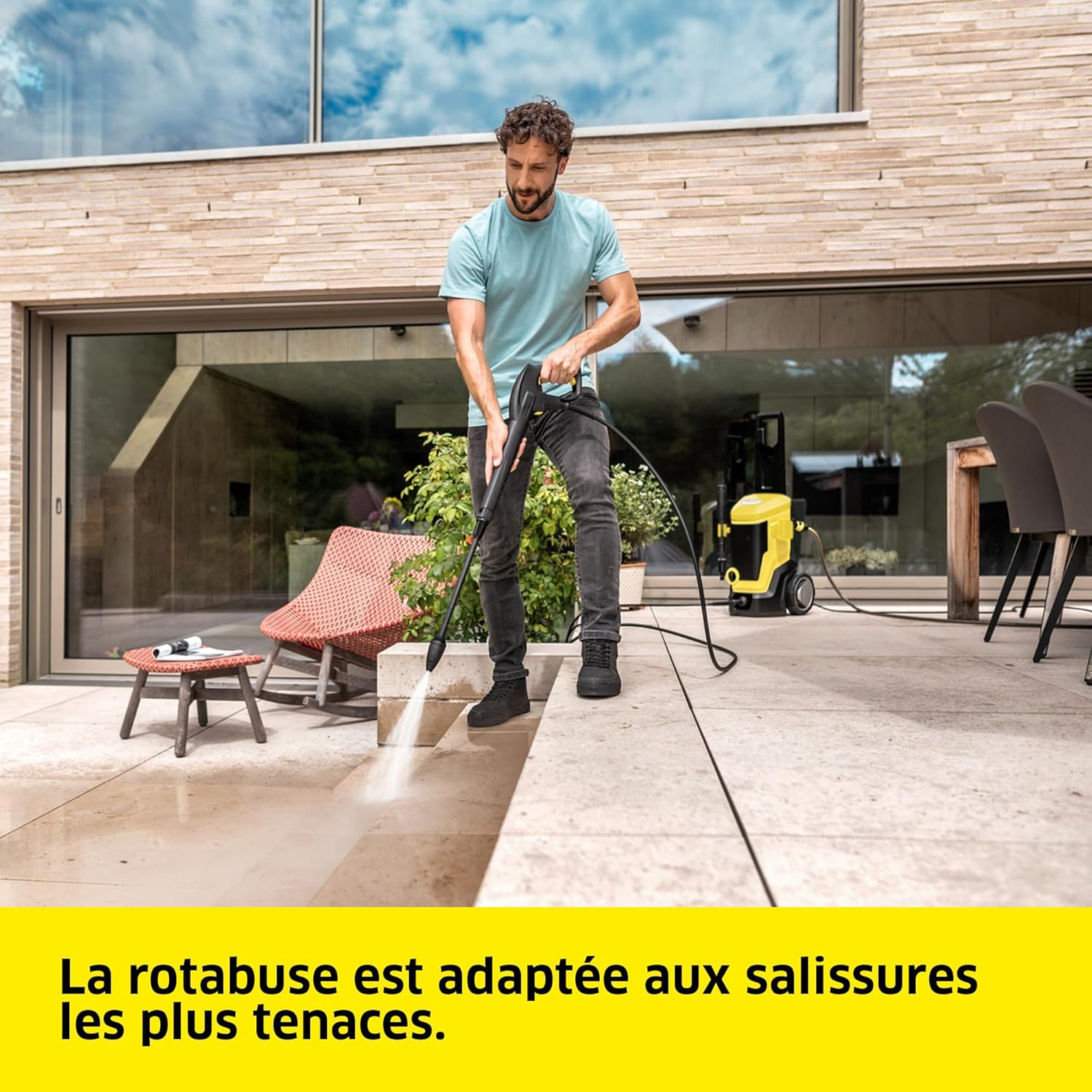jardinite - K 7 WCM - 180 bar, 600 l/h, 60 m²/h, pistolet, accessoires - K7WCMFJ