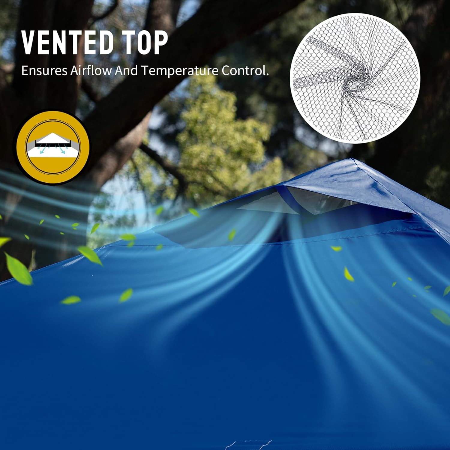 jardinite - Tonnelle pliante 3x3m - imperméable, UPF 50+, sacs de sable