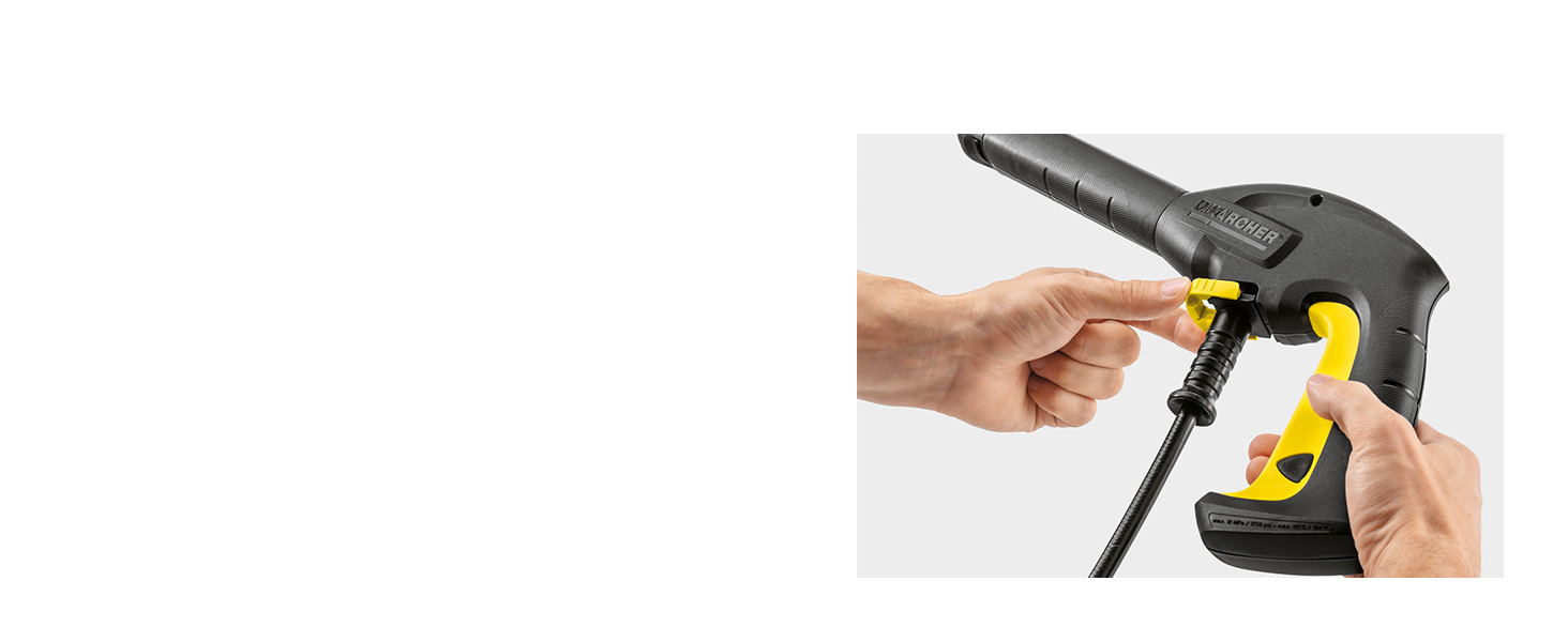 Pistolet haute pression