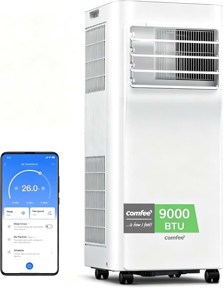 jardinite' - Breezy Cool 2.6 - compact - 9000 BTU, contrôle APP, Alexa, 33㎡