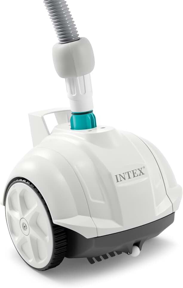 jardinite - Aspirateur Robot Fond ZX50 - Blanc/Bleu - Dimensions compactes, aspiration efficace ZX50