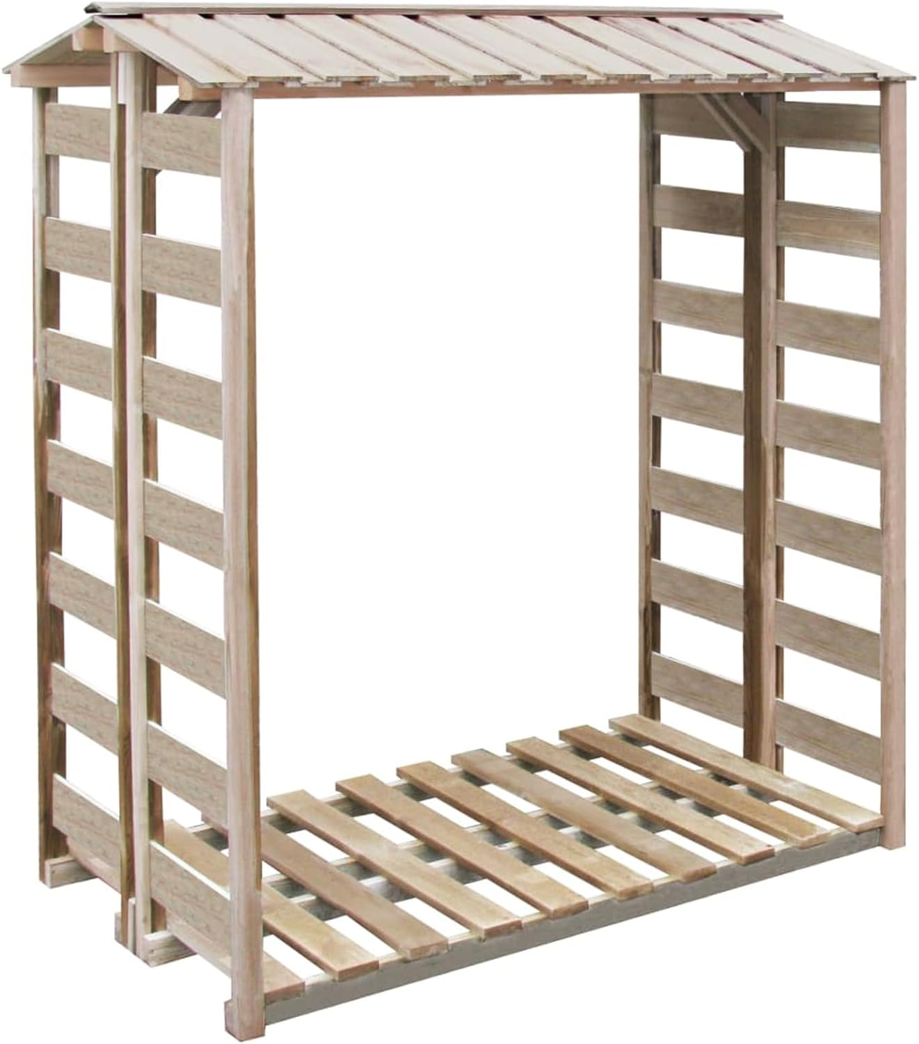 Abri de jardin - bois de pin imprégné - 150x90x176 cm - robuste et durable