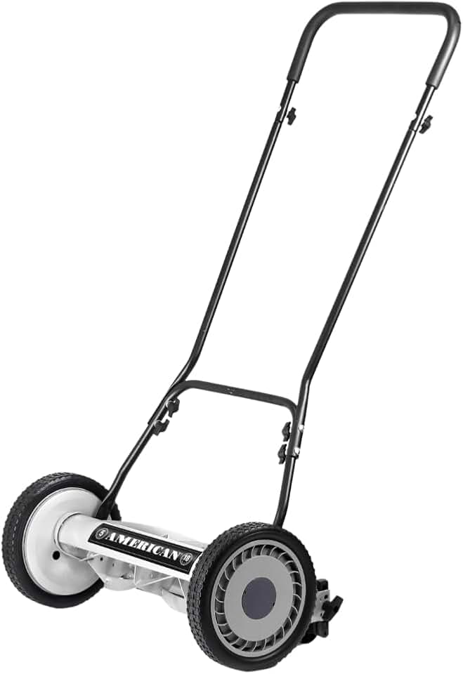 jardinite - Tondeuse Hélicoïdale 5 lames 45cm réglable, silencieuse