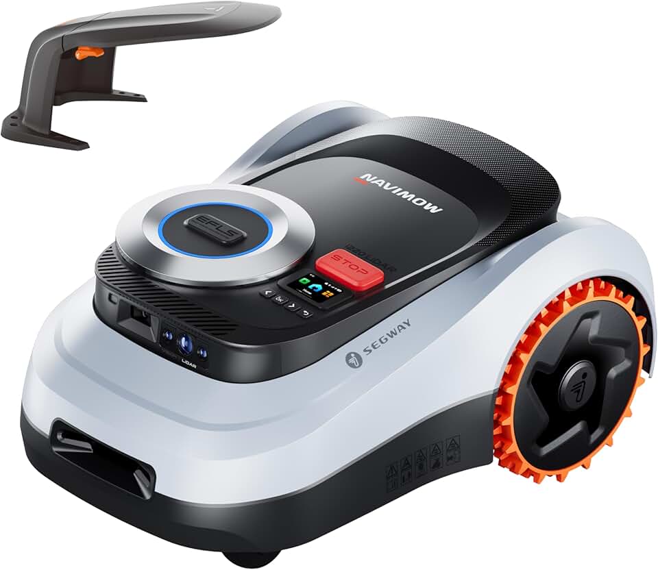 Segway - jardinite i220 - tondeuse robot LiDAR - garage, cartographie, 45% pentes, 4G - i220