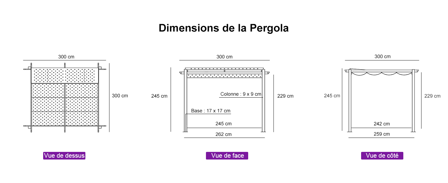 Pergola Aluminium