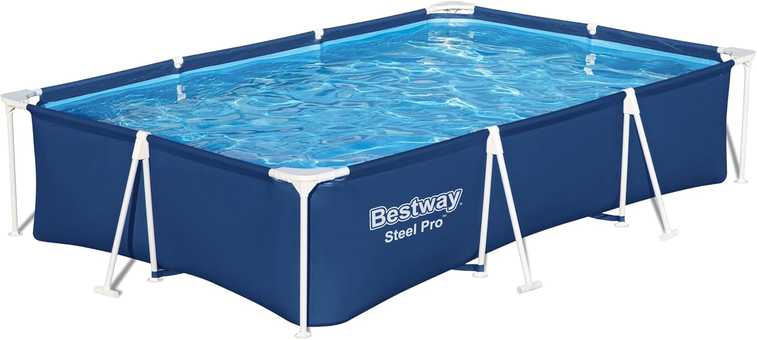 Piscine hors sol - Set complet - 3.00 x 2.01 x 0.66m - montage facile, 9'10