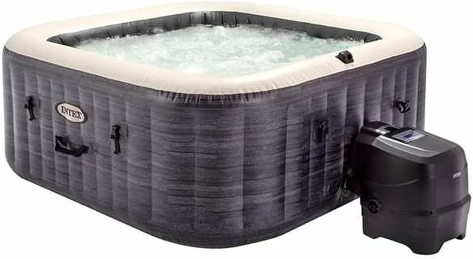 jardinite - Pure Spa Ardoise 4 places - spa bulles - 28450EX