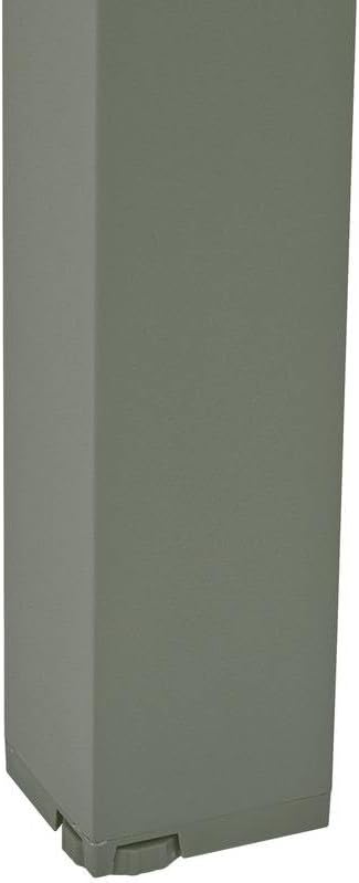 jardinite - Table Evasion 6 places - 180x90 cm - alu beige lin/laurier