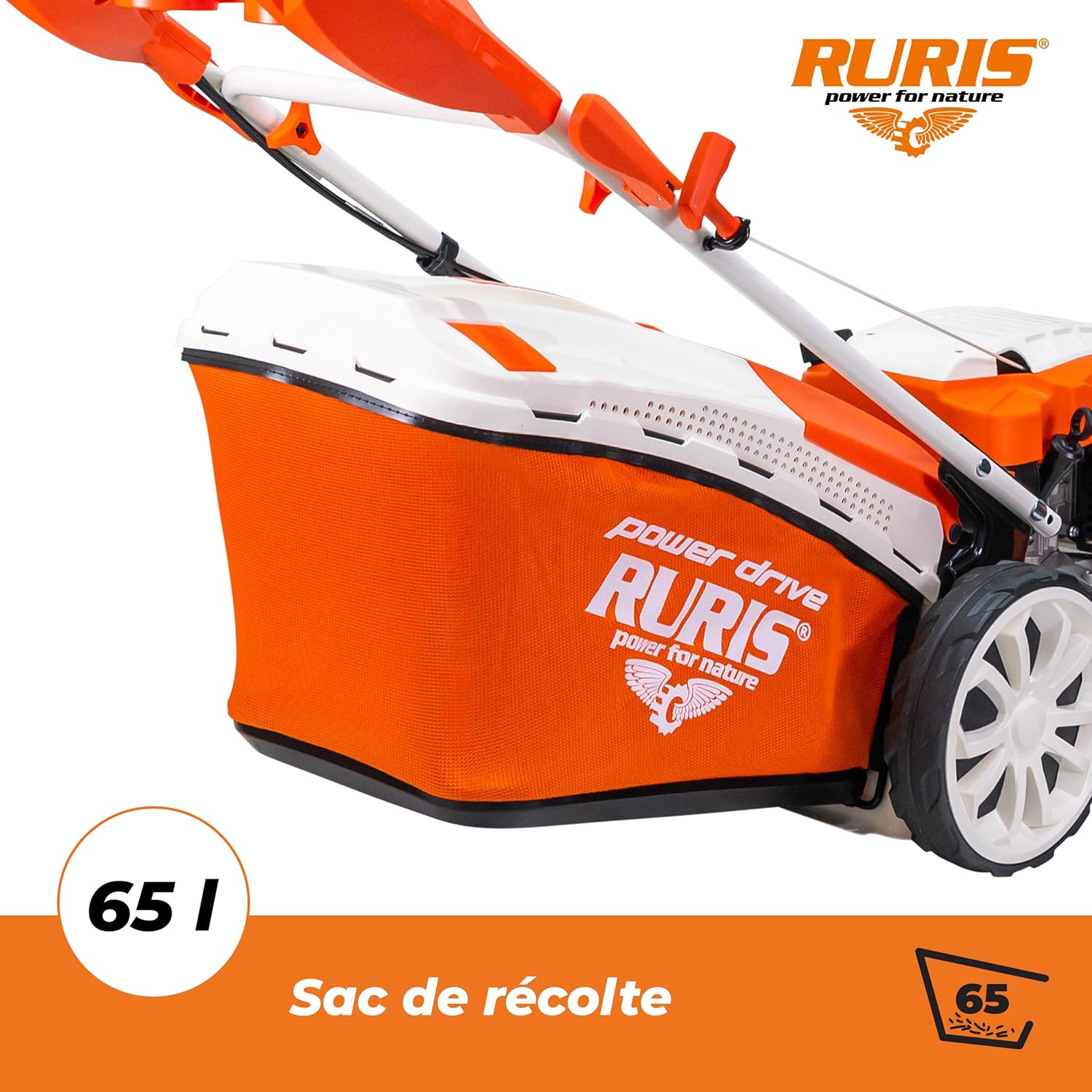 RURIS - RX300S - tondeuse thermique tractée 46cm 3,5CV 139CC
