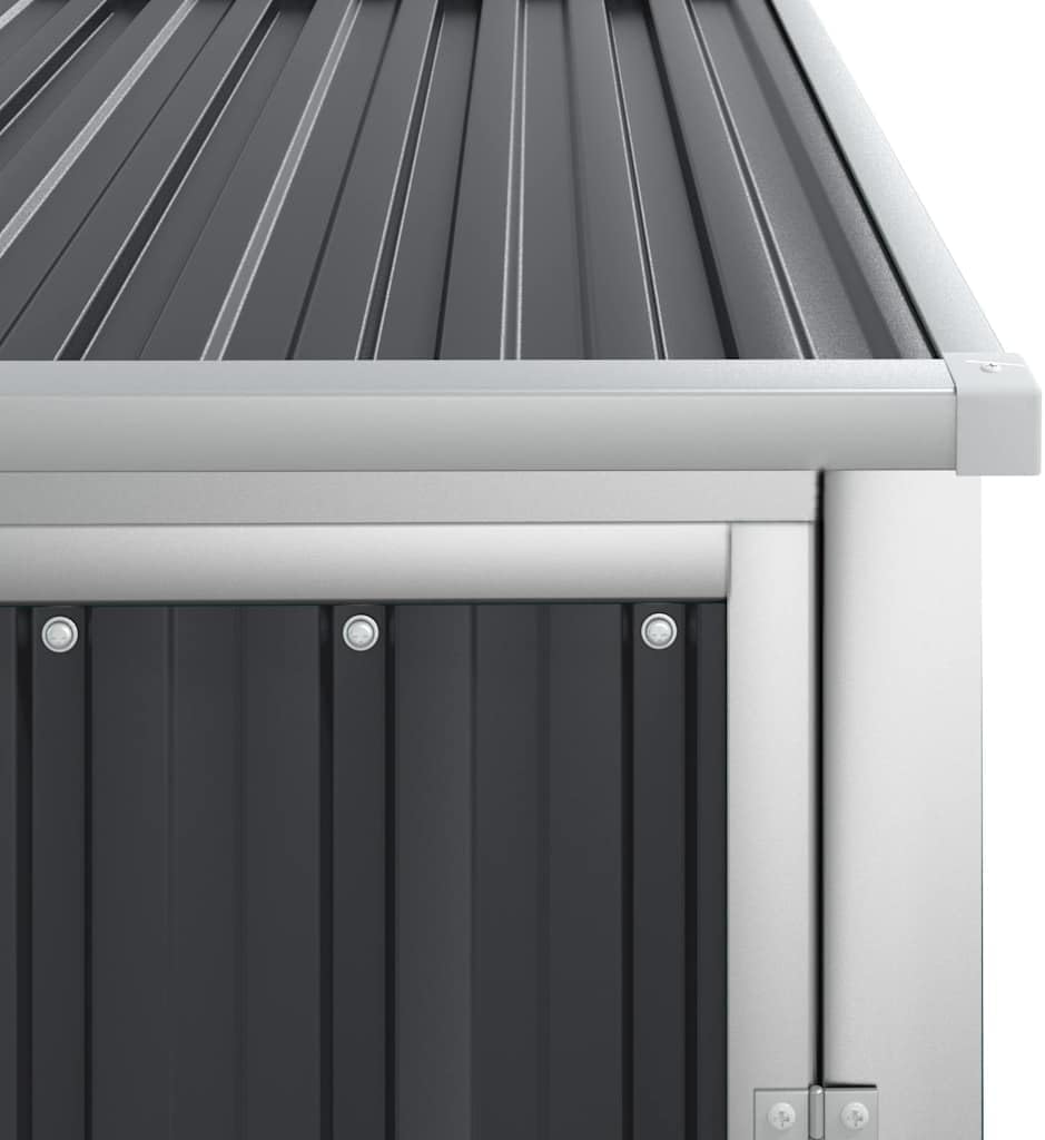 Abri à Outils de Jardin Anthracite 88x89x161 cm Acier galvanisé, Maison & Jardin, Pelouses & Jardins, Vie en extérieur, Structures extérieures, Cabanes & abris de Jardin, Anthracite, (Poids 20.45KG)