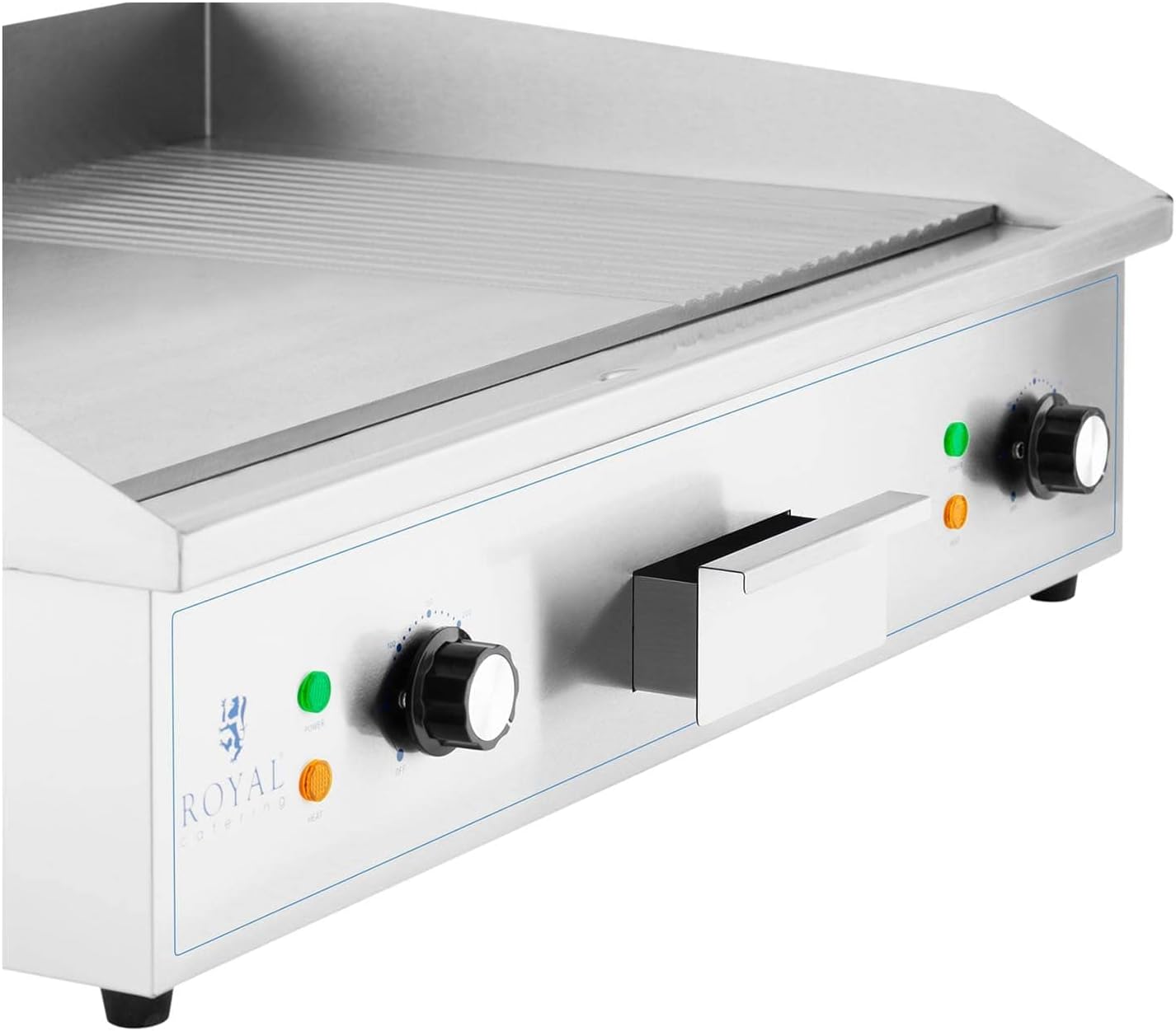 jardinite - Plancha professionnelle 727x420 mm fer 4400 W RCPG51-M