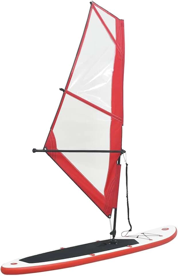 jardinite Ensemble de Planches Gonflables avec Voile Surf Plusieurs Couleurs