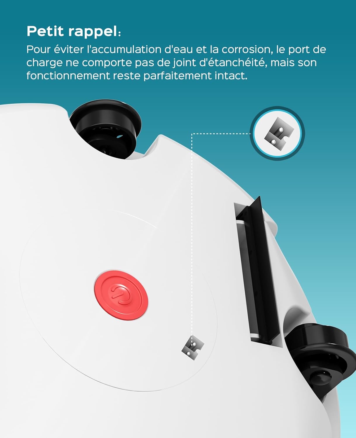 jardinite Winny 200 Robot Piscine, Aspirateur Piscine Sans Fil Avec Batterie, Autonomie 75 Min pour Piscines Hors-Sol 60m², Double Filtration,Stationnement Automatique(Transparent Vert Blanc)